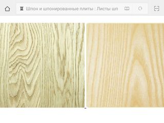 Шпонированные плиты, кромка. Panouri furniruite, cant din furnir natural. foto 1