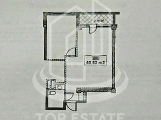 Apartament cu 1 cameră, 41 m², Botanica, Chișinău foto 3