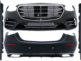 Pachet Exterior compatibil cu Mercedes S-Class W223 Limousine (2020-up) S450 Design foto 1