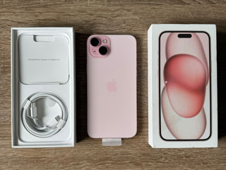 iPhone 15 Plus 256 GB Pink Nou+Husa !