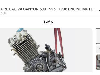 Cagiva Canion 600 - 500 cc Разборка foto 6