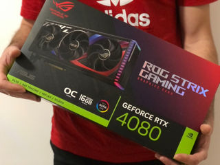 Видеокарта ASUS GeForce RTX 4080 ROG STRIX OC edition GAMING!