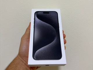 iPhone 15 Pro Max 512GB Black Titanium Sigilat Garantie 2 Ani Moldova
