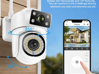 Camere video wireless pentru securitate noi sigilate: 3MP; 4k 8MP; 6k 12MP!!! foto 6