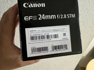 Obiectiv Canon EFS 24 MM