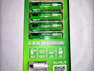 Батарейки с usb зарядкой / Baterii cu încărcare usb