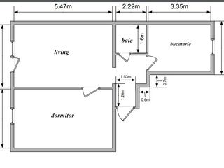 Apartament Fălești 2 camere (până la 20.08.20 poate fi achiziționat cu o reducere de 1500 euro) foto 10