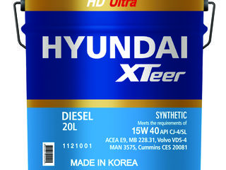 Масло Hyundai XTeer 15W40 HD Ultra 20L фото 1