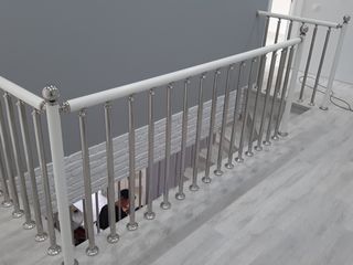 Перила из нержавейки ,плексиглас ,cтеклa     balustrade din inox , plexiglas , steclă foto 14