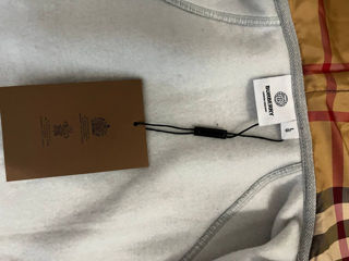 burberry zip hoodie gray foto 2