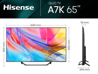 Televizor Hisense 4K UHD Smart 65" foto 6