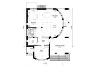 Proiect casă de locuit individuală modernă cu 2 niveluri S+P+E/ arhitectură/ proiecte/ construcții/ foto 8