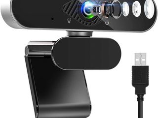 Webcam Microphone, 1080 HD Web Cam for PC Desktop & Laptop with Mic Web Camera