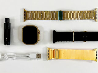 G9 Ultra Gold Edition! Smart-Часы. Премиальная-Подарочная-Модель + 2 Ремешка в Подарок! foto 5