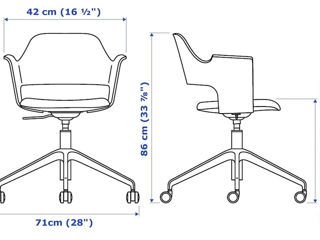 Set de mobilă pentru oficiu IKEA foto 6