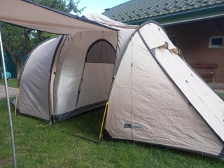 2-комнатная 4-5-местная палатка, привезенная из Германии в хорошем состоянии