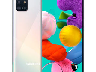 Продам Смартфон Samsung Galaxy A51 4/64GB White + новый чехол белого цвета в подарок! foto 2