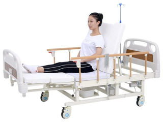 Pat medical electric cu 2 functii Кровать медицинская электрическая с 2 функциями foto 16