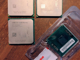 CPU AMD, Socket: AM2, AM3, FM-1. Intel P8400