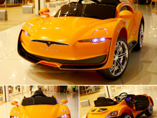 Электрический автомобиль (оранжевый , красный) foto 3