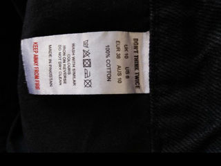 Nou! Blugi drepti, talie inalta, 100% cotton, marimea 28, 550 lei, sec. Ciocana foto 9