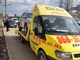 Tractare auto - evacuator auto - moldova 24/24 car help !! foto 1