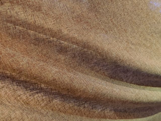 Тюль коричневая на кольцах, с утяжелителем, высота 2.50, ширина 2.80