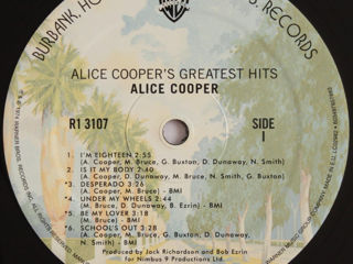 Vinyl Alice Cooper foto 8