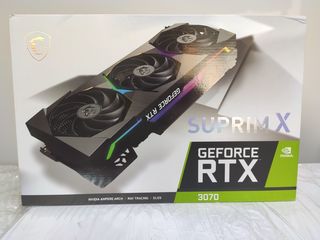 MSI GeForce RTX 3070 Suprim X LHR foto 1