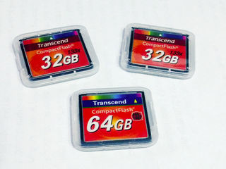 Новые Compact Flash Transcend!!! (133х) 16GB - 400лей, 32GB - 500лей, 64GB - 700 лей. foto 3