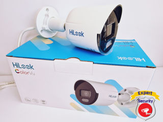 Hilook by hikvision color vu ip 6 megapixeli garantie 2 ani Microfon/difuzor detectie om si masina foto 5