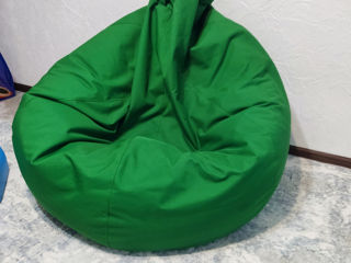 Кресло мешок,Fotoliu tip sac Green foto 3