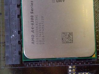 FM2A58M-VG3+ R2.0 + Процессор AMD A4-6300 + ddr3 1600 2*2GB foto 2