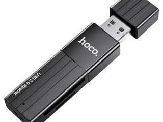 Картридер HOCO HB20 Mindful 2 в 1 USB 3.0 для TF/SD foto 4