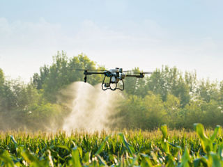 Stropire Agricolă Profesională cu Drone Agricole/ Профессиональное Опрыскивание Полей Агро Дронами  foto 2