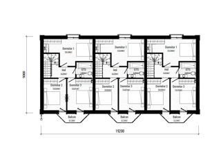 Proiect tip triplex, 298,1m2, P+M, Arhitector,Inginer,Renovare foto 6