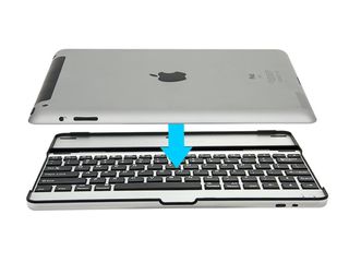 Клавиатура-кейс блютуз для iPad- 299 Lei! (Bluetooth aluminium keyboard for iPad) foto 5