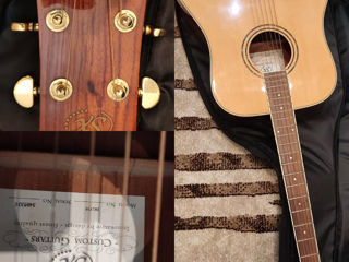 SX Dg195 N guitar Elit acoustic dreadnought concert instrument foto 1