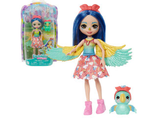 Păpușa Enchantimals Papagalul Prita și Flutter