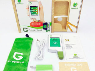 Цифровой тестер пищевых нитратов-GreenTest для овощей-фруктов с таймером и bluetooth.