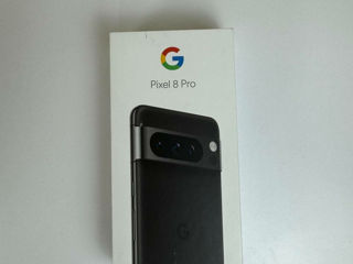 Google Pixel 8 pro 12/512gb Obsidian sigilat, nou! foto 1