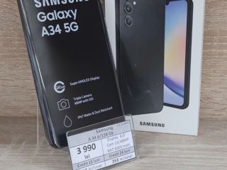Samsung Galaxy A34 6/128 Gb , Pret 3990 Lei