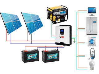 Baterii pentru centrale solare, UPS, generatoare eoliene foto 8