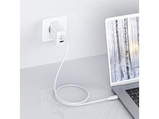 ACEFAST A13 PD65W (USB-C+USB-C+USB-A) încărcător cu 3 porturi foto 2