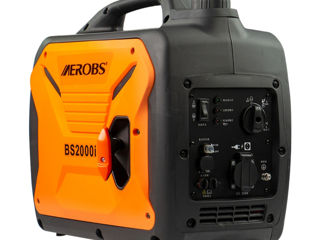 Ручной переносной Генератор тока Aerobs BS2000I / Generator BS2000I 1.8kw foto 2