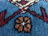 Covor antic Caucazian! Antique rug ! Handmade! Ковер Кавказский, ручной работы, конец XIX века! foto 4