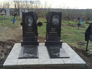 Monumente funerare din granit si beton in leova,iargara,cantemir,comrat,cimislia.hincest foto 8