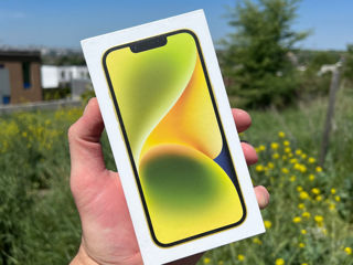 iPhone 14 Yellow 128Gb Sigilat + Garantie 1 An!