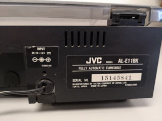 JVC AL-E11 Full automat Turntable Player Made in Japan   /     Vinyl   Uk Eu фото 3