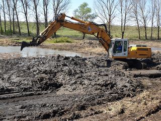 Servicii excavator, экскаватор, curatire iazuri foto 4